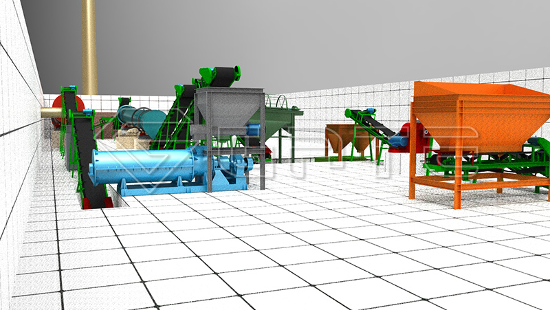 Fertilizer Granulator Plant Line Special Design