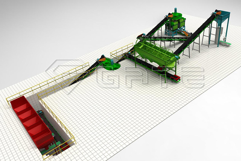 NPK Fertilizer Plant Line Process
