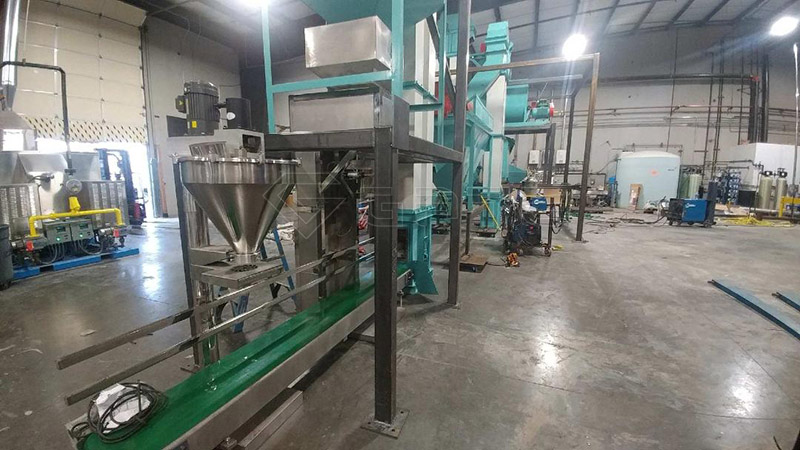 double roller extrusion granulator machine