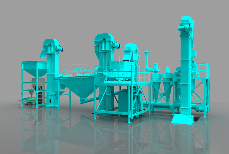 npk compound fertilizer production line
