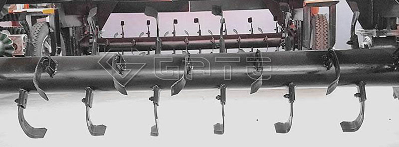 GATE Wheel Type Tractor Compost Turner for fertilizer