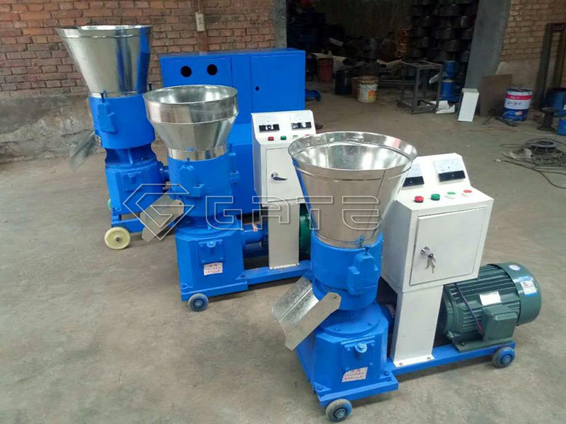 Flat die pellet mill fertilizer granulator for sale