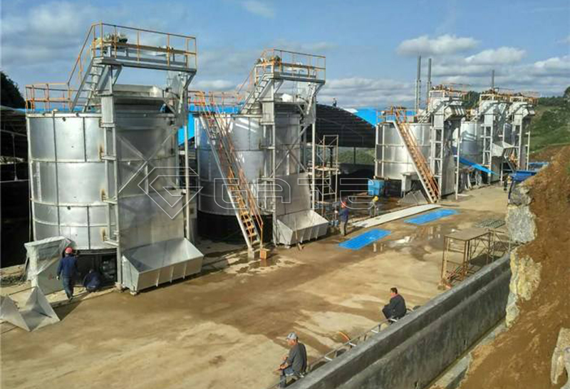 How does the GATE Organic fertilizer Fermentation tank work