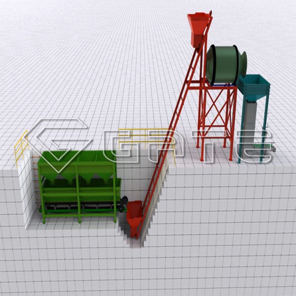 Bulk Blending NPK Fertilizer Production Line Manufacturer Manfacturer
