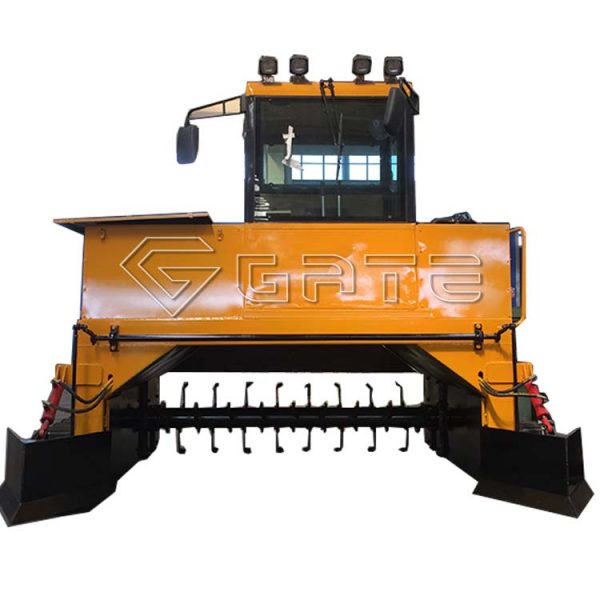 Bio Organic Fertilizer Crawler Type Compost Turner Manfacturer