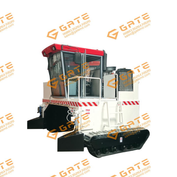 Bio Organic Fertilizer Crawler Type Compost Turner Manfacturer