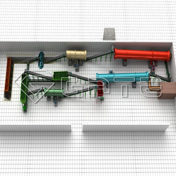 Hot Sale NPK Compound Fertilizer Production Line Manufacturer Price Manfacturer