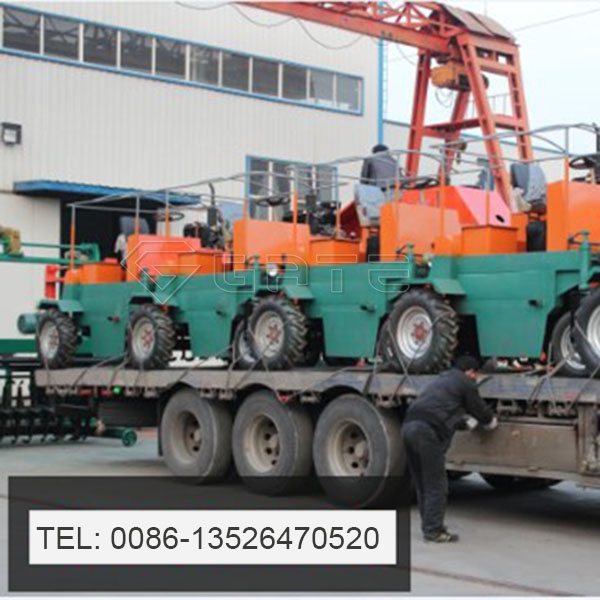 Australian customer buy GATE Wheel Type Tractor Compost Turner for fertilizer again Manfacturer