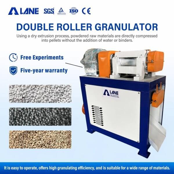 NPK Fertilizer Double Roller Granulator