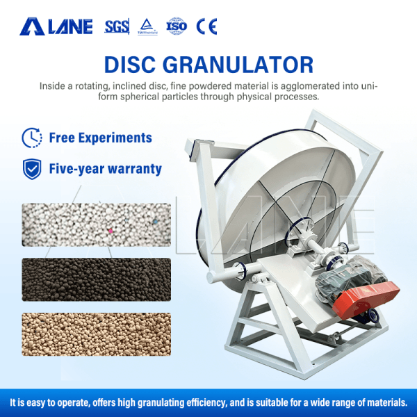 Disc Granulator for Fertilizer Production
