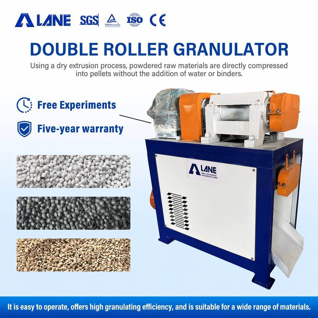 NPK Fertilizer Double Roller Granulator Manfacturer