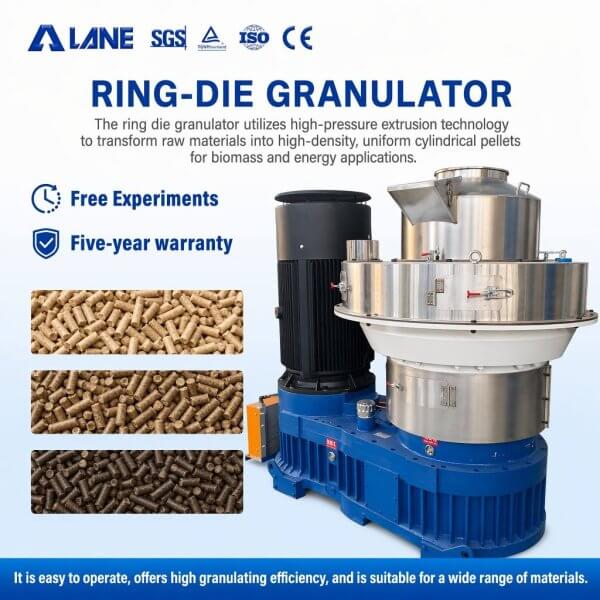Wood Pellet Ring Die Granulator Manfacturer