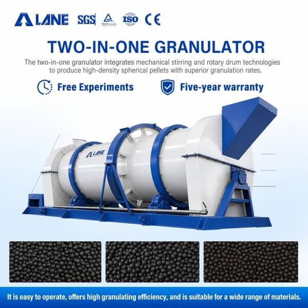 Animal Waste New type organic fertilizer Granulator