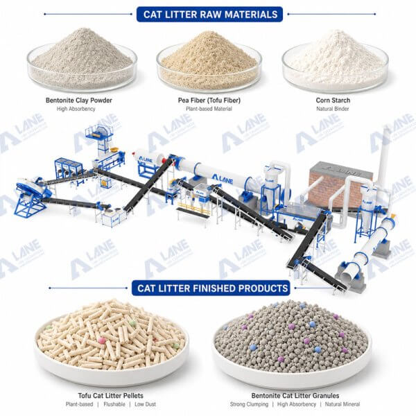 Bentonite Cat Litter Production Line