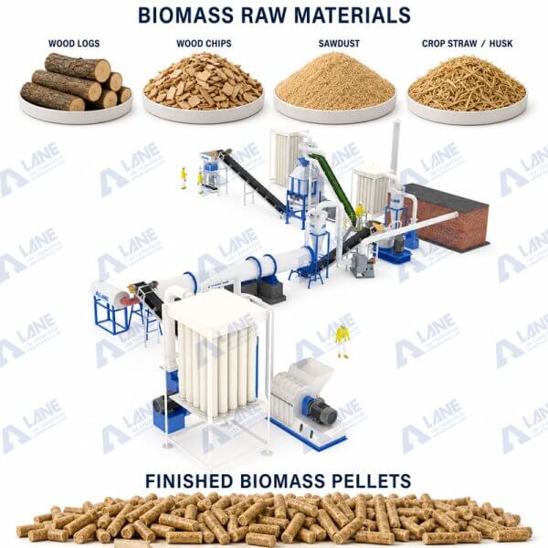 Biomass Pellet Production Line
